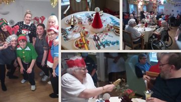 A magical Christmas time for Colleagues and Residents at Avon Court